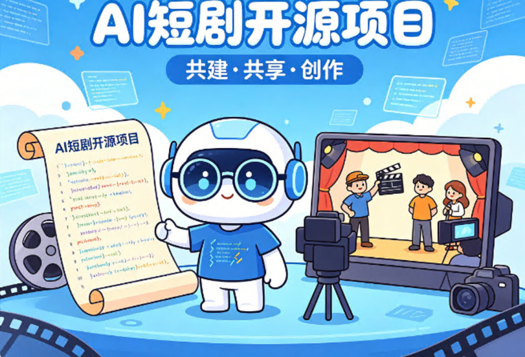 告别MCN割韭菜！这款全链路AI短剧开源项目，普通人也能零成本做剧