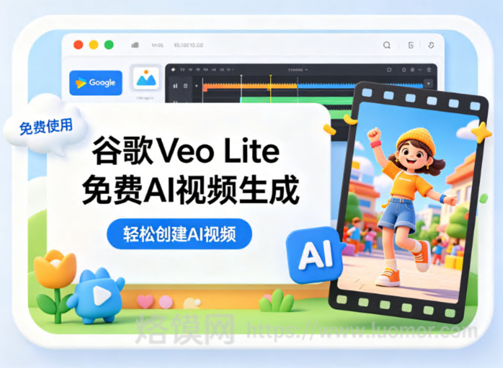 重磅!谷歌 Veo 3.1 Lite 永久免费开放,无限生成无套路 重磅!谷歌 Veo 3.1 Lite 永久免费开放,无限生成无套路