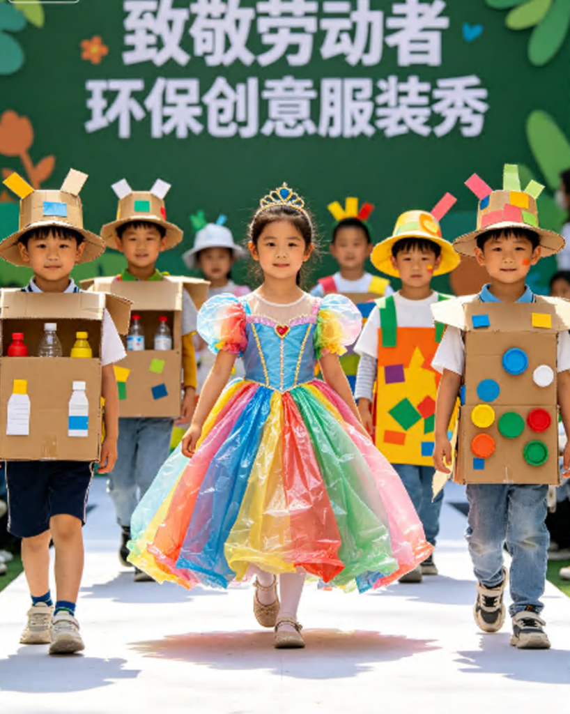 小小服装设计师｜两大主题环保手工创意设计方案