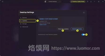ComfyUI 更新完整指南|便携版 / Git 手动版 / Desktop 桌面版全覆盖 ComfyUI 更新完整指南|便携版 / Git 手动版 / Desktop 桌面版全覆盖